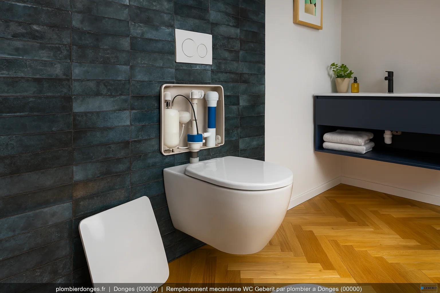 Mecanisme Wc Geberit Donges 00000 - Plombier Donges (44480) | plombierdonges.fr